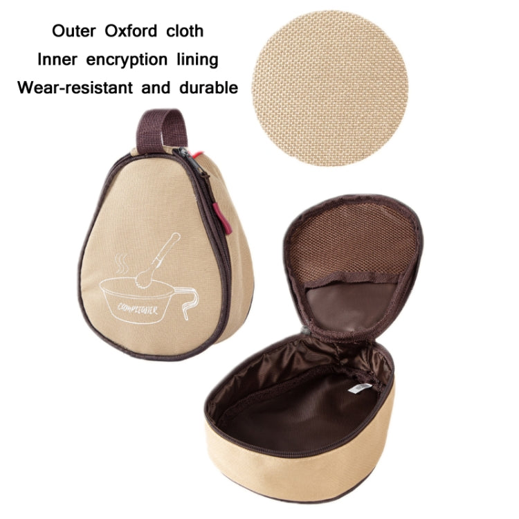 CAMPSOR Outdoor Camping Barbecue Tableware Storage Bag