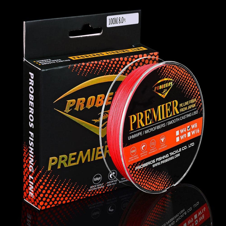 PROBEROS 8 Edited 100M Majestic Horse Fish Line