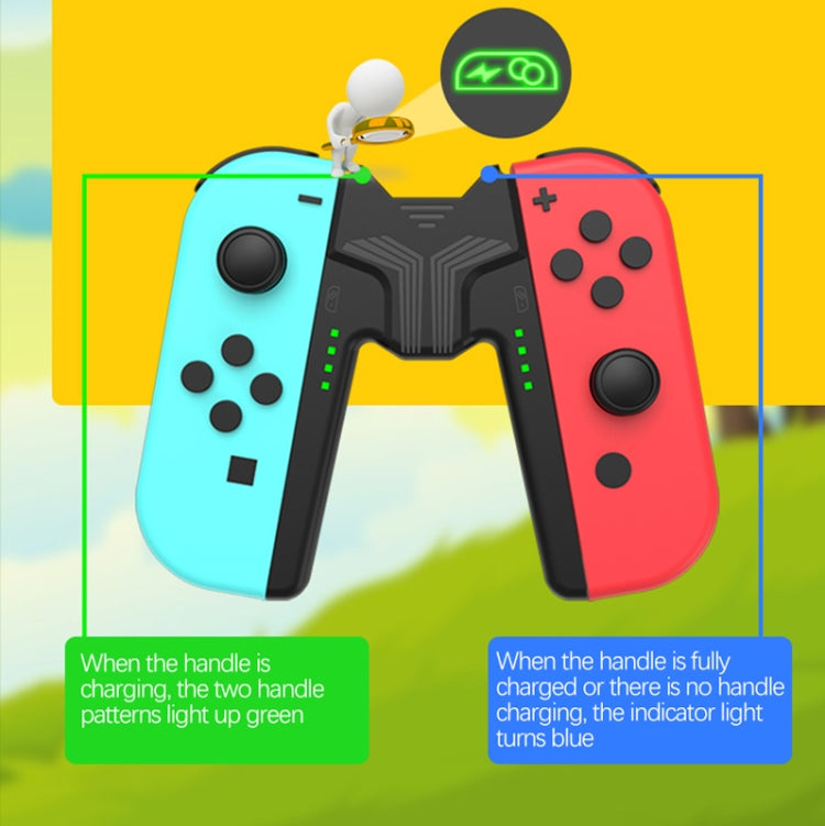 2068 Handle Charging Grip For Switch Oled Joy-Con