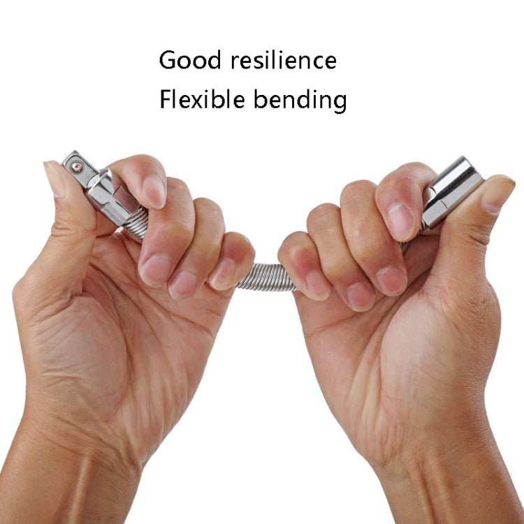 Universal Soft Shaft Ratchet Wrench Spring Extended Rod