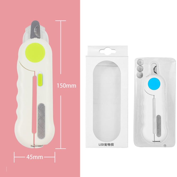 Pet Nail Clippers Nail Polisher, Style: