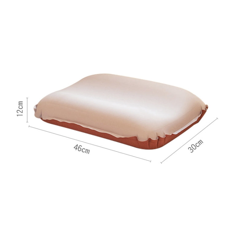 CHANODUG Camping Travel Portable Automatic Inflatable Foam Pillow