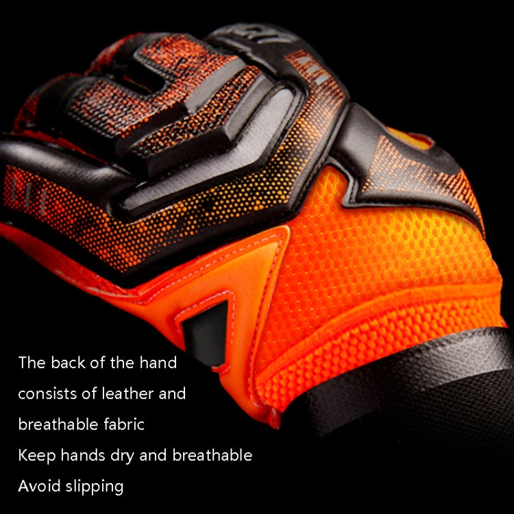 Ailsports ST5511 1 Pair Goalkeeper Thicken Latex Fingers Protection Gloves