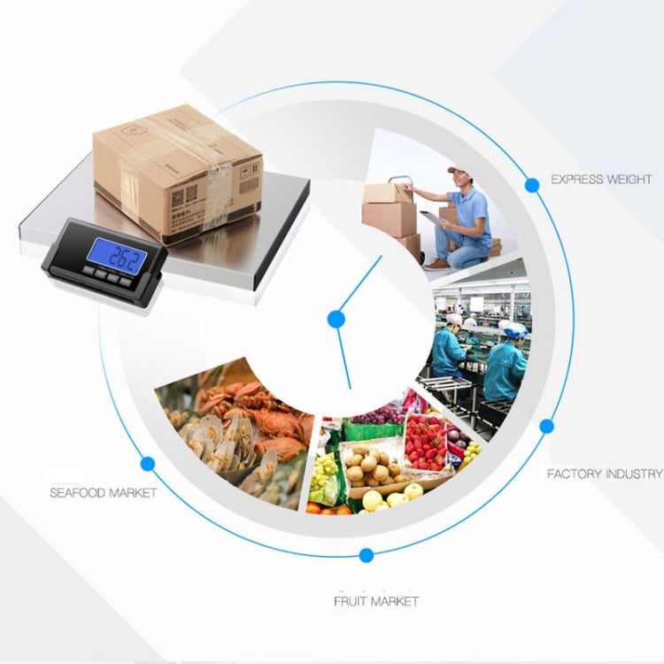 Wireless Transmission Split Scale Electronic Scale Portable Express Scale Animal Scale,CN Plug