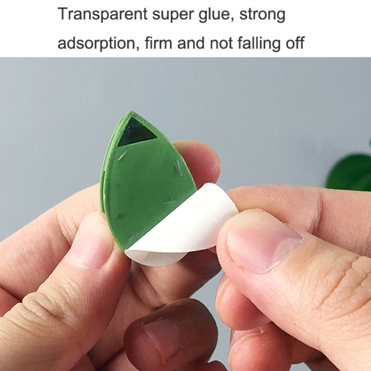 10pcs /Pack Vines Green Plants Indoor Finishing Clips Green Dill Fixer