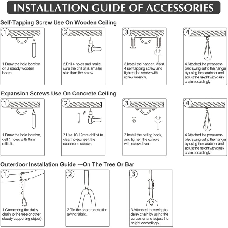 Kids Elastic Hammock Indoor Outdoor Swing, Size: