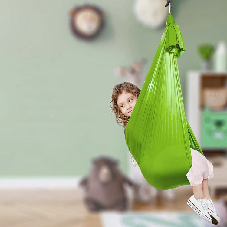 Kids Elastic Hammock Indoor Outdoor Swing, Size:
