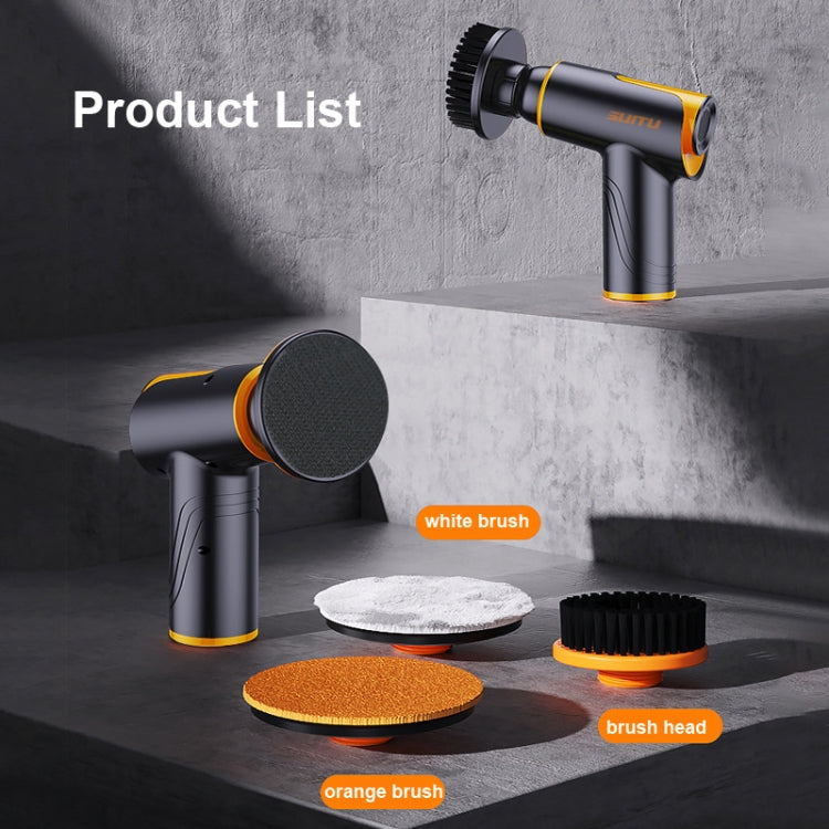 SUITU ST-6602 100W 1800RPM Wireless Car Waxing Machine Car Polishing Machine