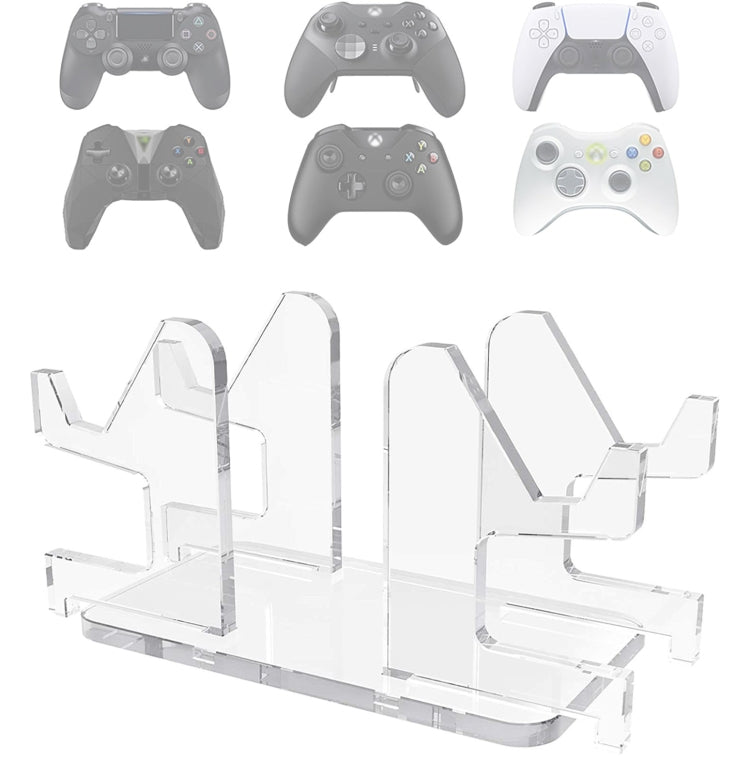 Transparent Acrylic Game Console Handle Stand Display Stand For Xbox Elite / PS4 / PS5 / Xbox / NVIDIA