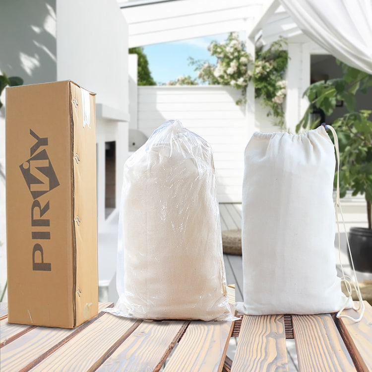 200x150cm Double Outdoor Camping Tassel Canvas Hammock with Stick