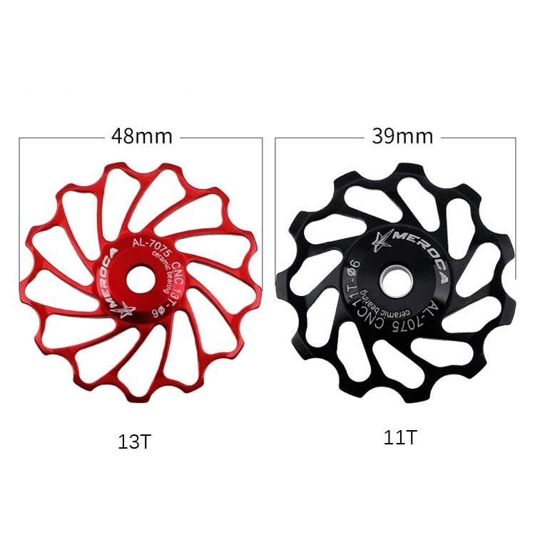 MEROCA Ceramic Bearing Mountain Bike Guide Wheel