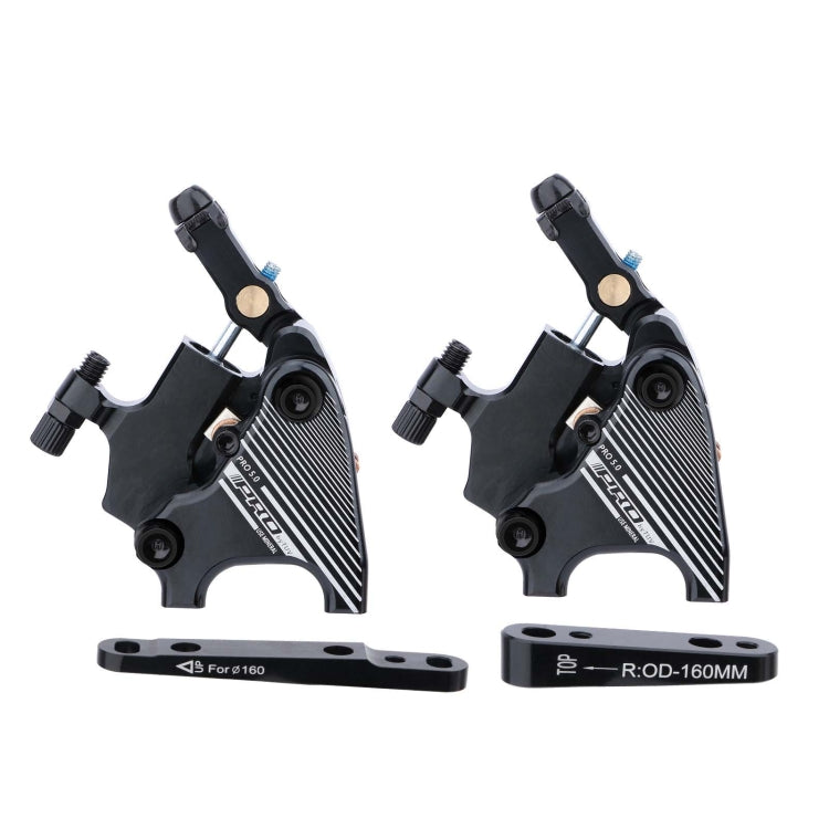 1 Pair IIIPRO Flat Mount Road Calipers Bilateral Brakes