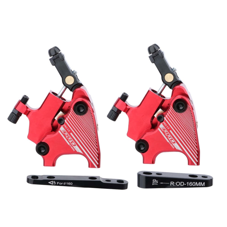 1 Pair IIIPRO Flat Mount Road Calipers Bilateral Brakes