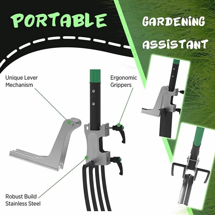 H018 Portable Outdoor Gardening Foot Weeding Aid