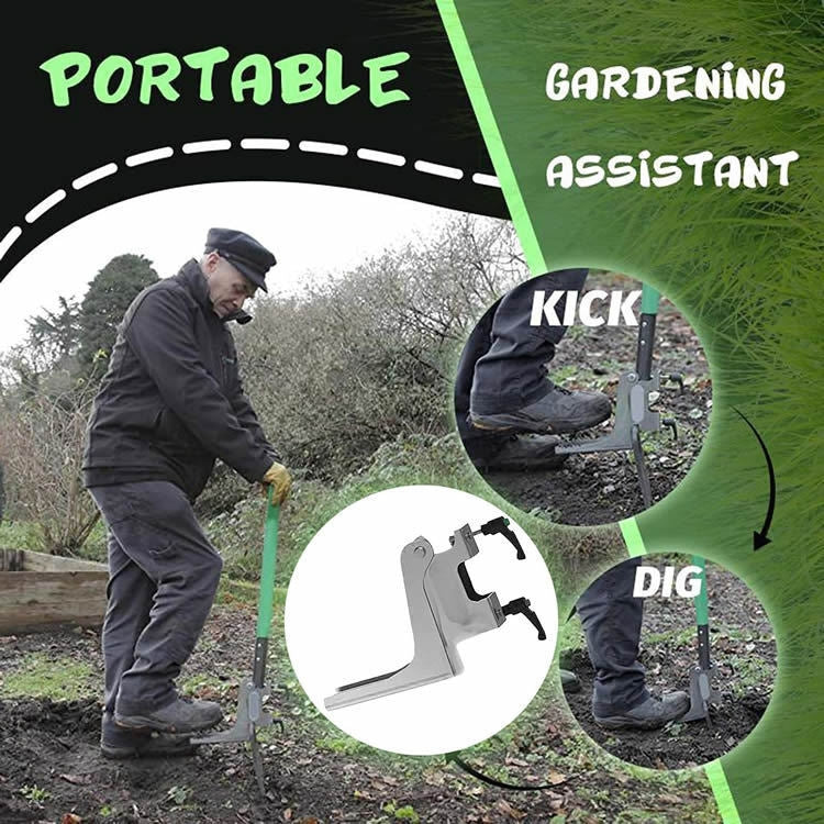 H018 Portable Outdoor Gardening Foot Weeding Aid