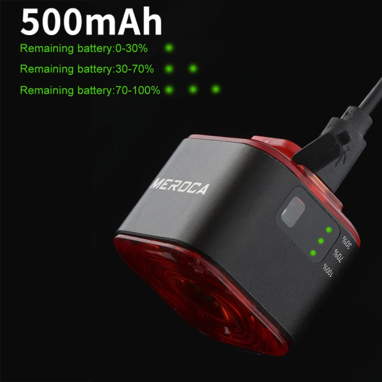 MEROCA XC02 Smart Light-Sensitive Brake Induction Taillight