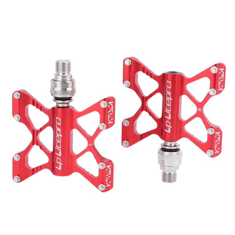 LP LitePro K5 Folding Bkie Aluminum Alloy Bearin Pedals