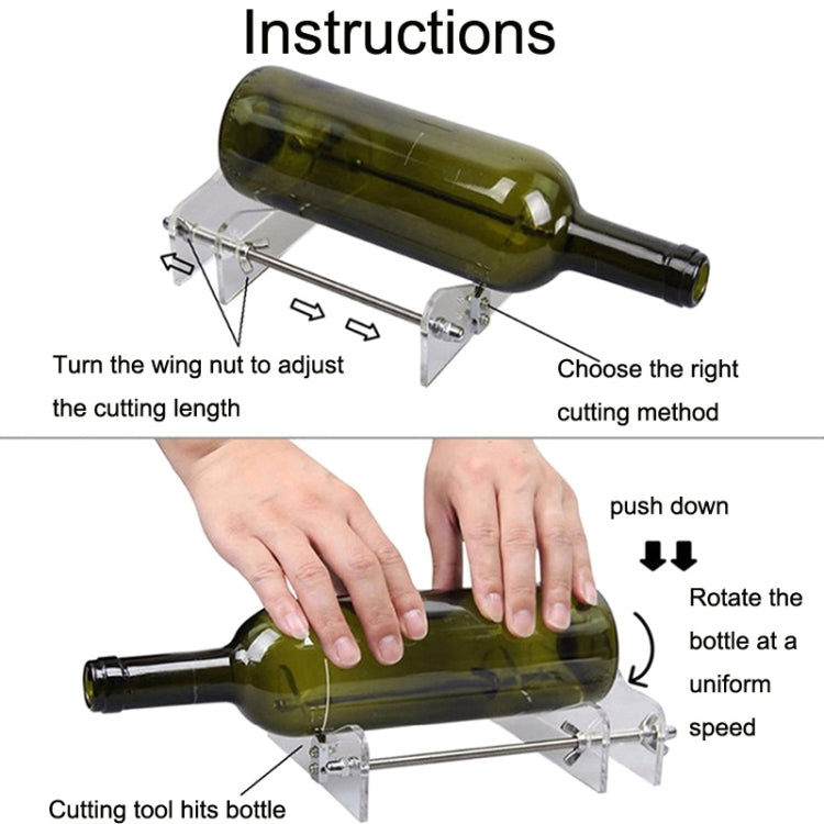TL060020 Stainless Steel Glass Bottle Cutter