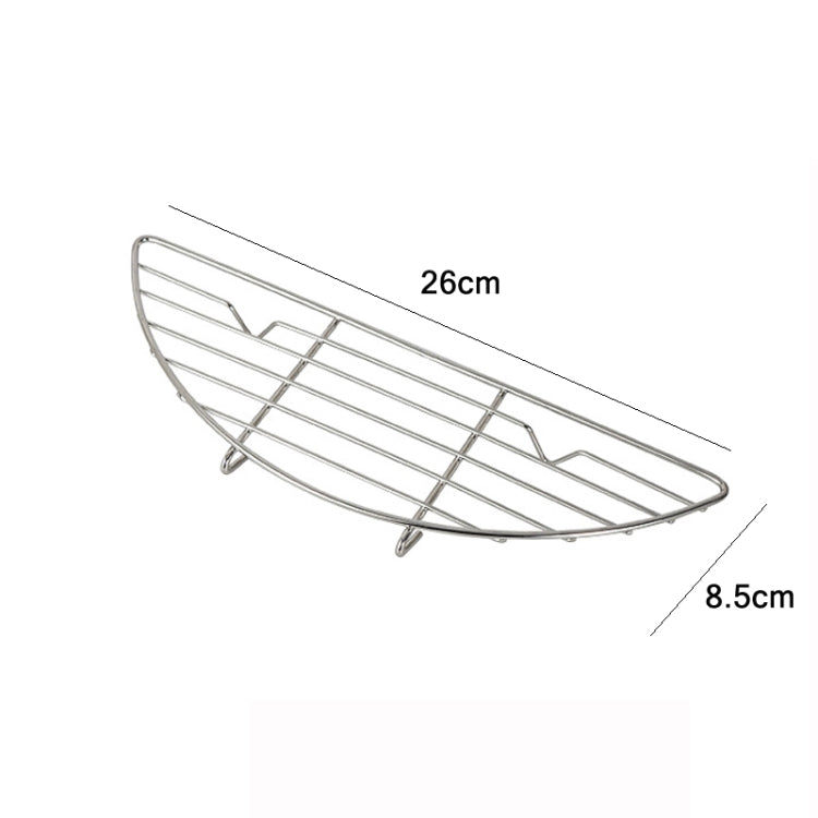 304 Stainless Steel Camping BBQ Frying Pan Steaming Rack, Size: