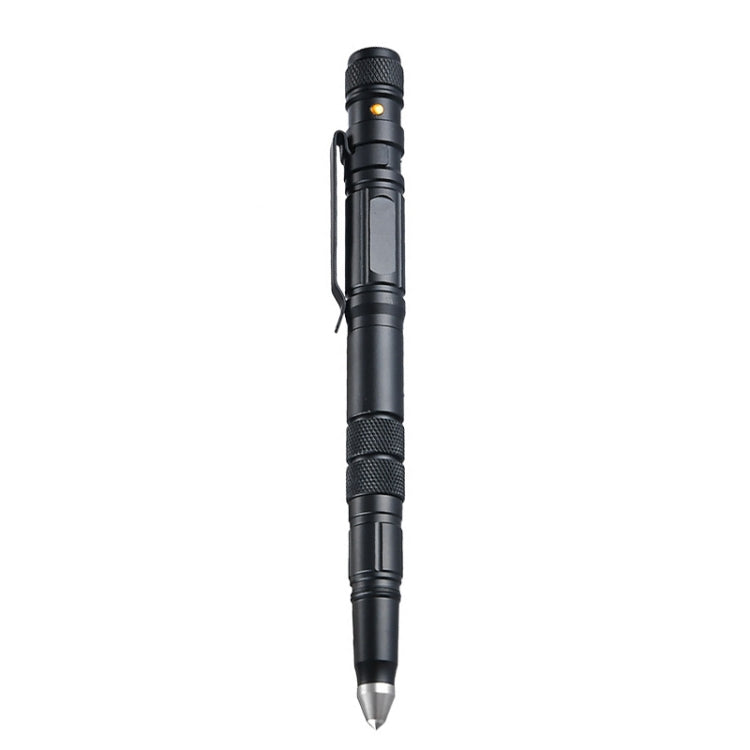 P08 Outdoor LED With Flashing Tungsten Steel Window Breaking Self-Defense Pen