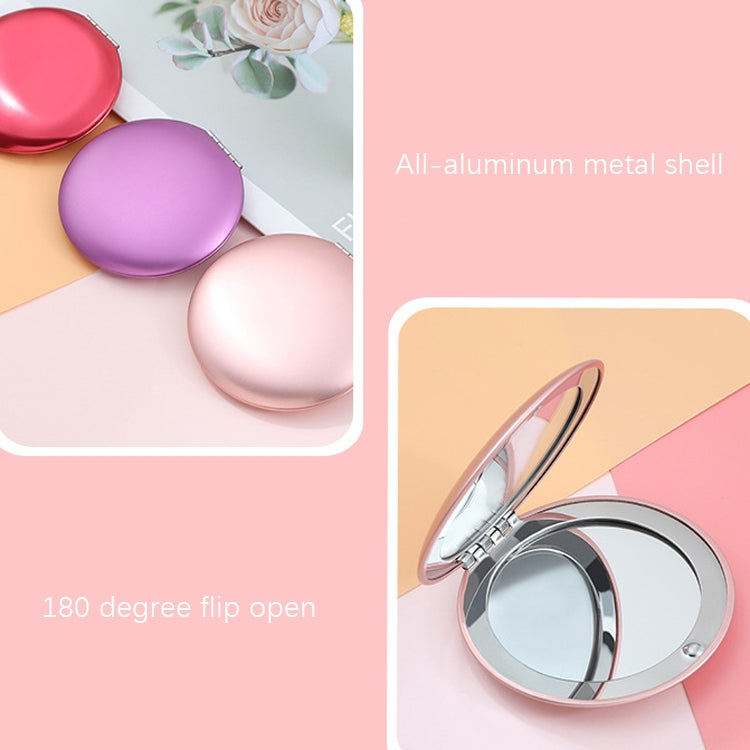 Makeup Small Mirror Folding Portable Clamshell Circular Mirror