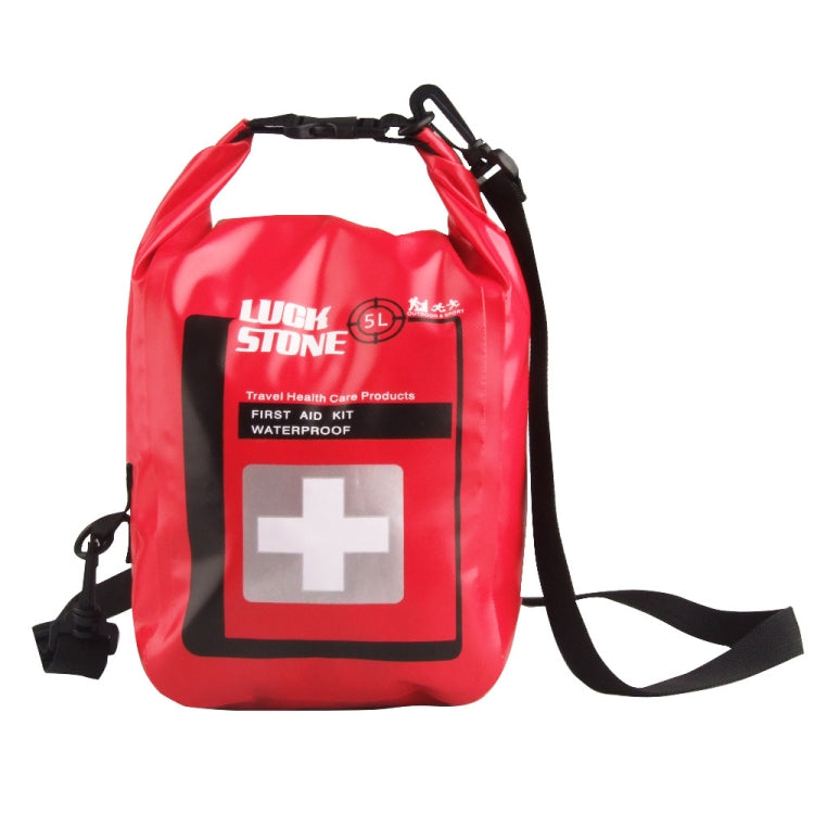 LUCKSTONE 5L Outdoor Adventure First Aid Waterproof Shoulder Bag