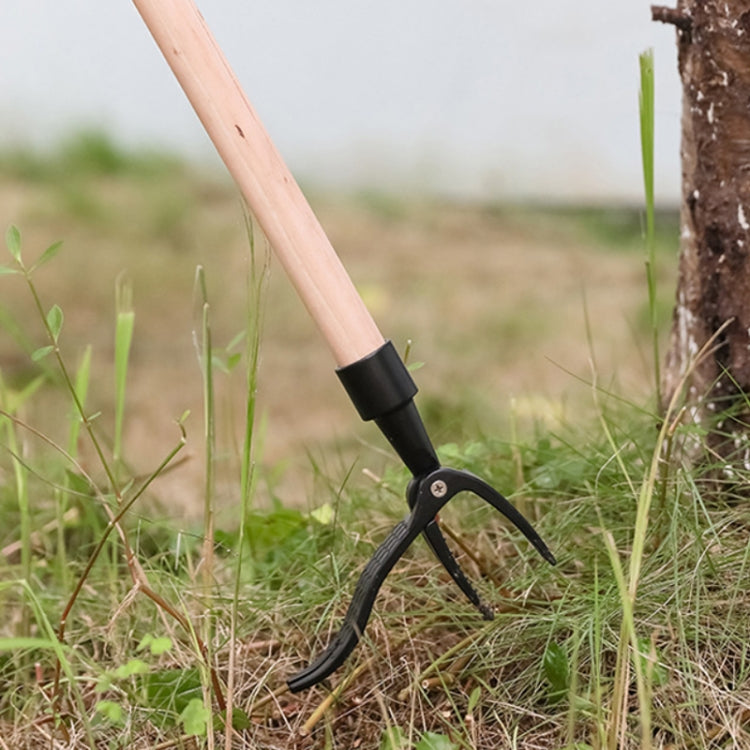 Manual Vertical Foot Weeding Tool With Barbs