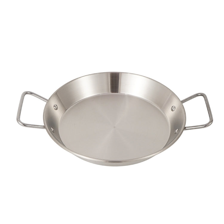 Outdoor Camping Stainless Steel Binaural Pans