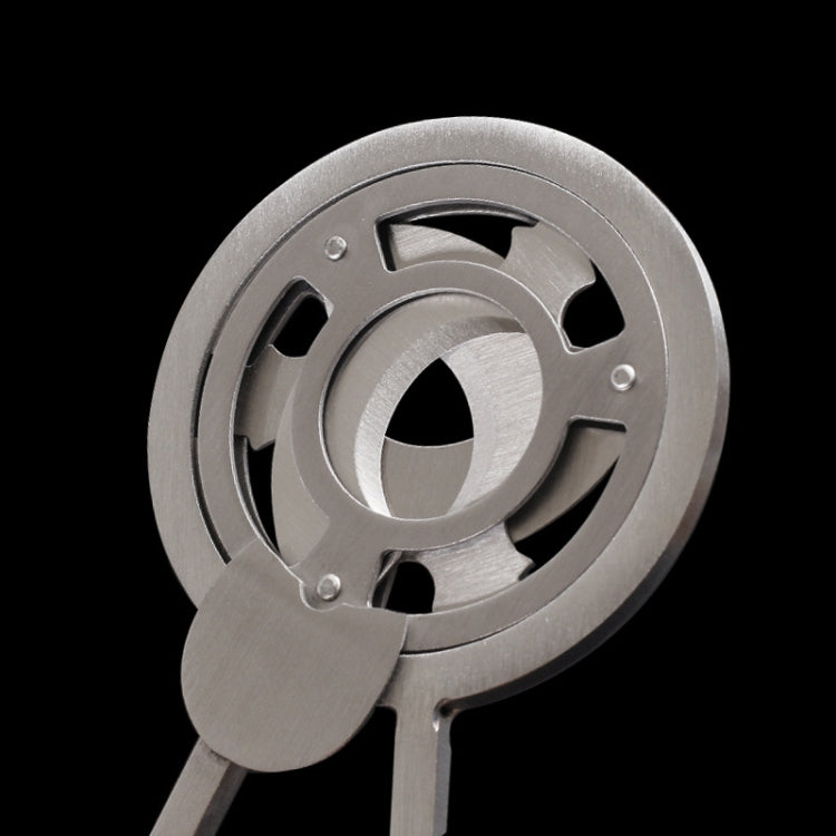 C889 Windmill Round Stainless Steel Cigar Cutter