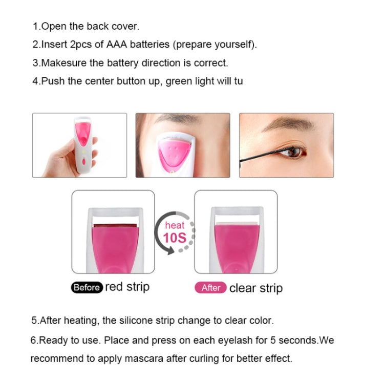 Electric Eyelash Curler Heating Styling Electric Eyelash Curler