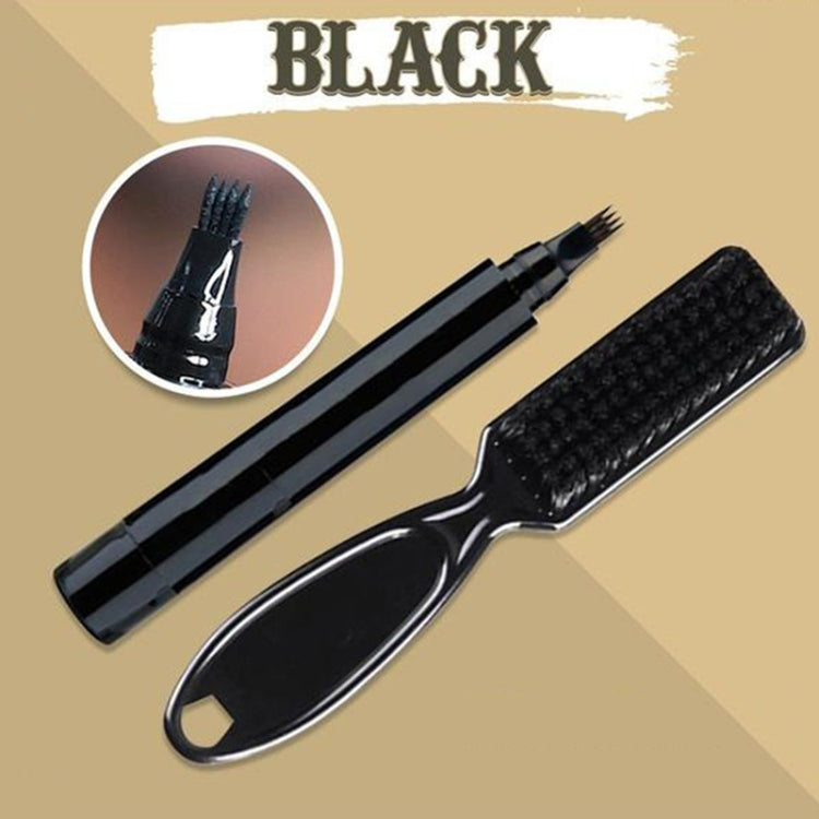 2pcs /Set Waterproof Beard Filler Beard Styling Pen