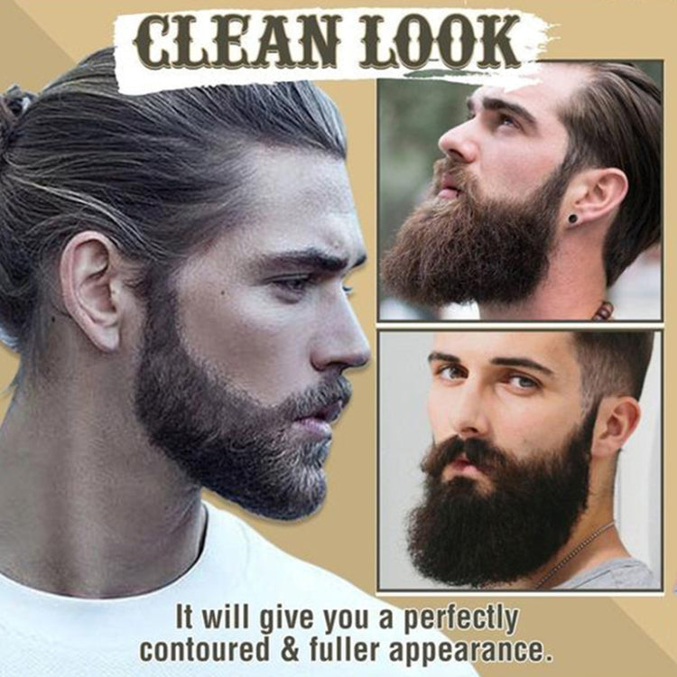 2pcs /Set Waterproof Beard Filler Beard Styling Pen