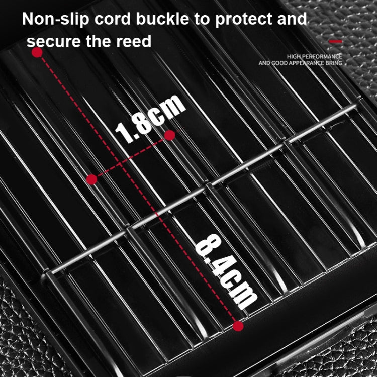 SOLO SR-85 Sax Reed Case Can Holds 8 Reeds