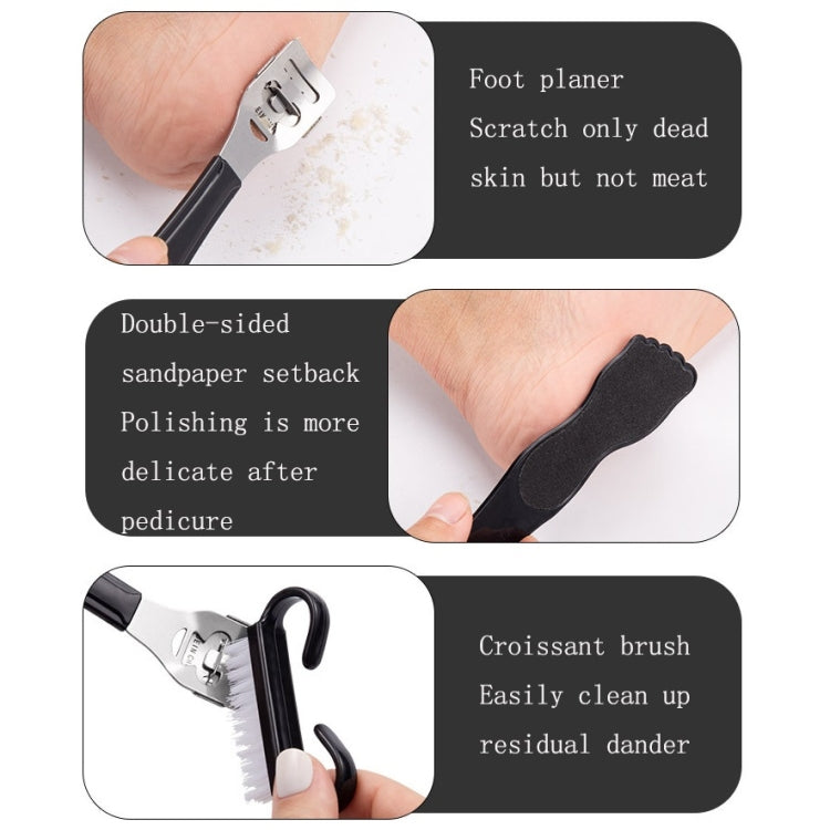 12 In 1 Stainless Steel Pedicure Tool Set