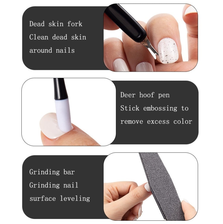 12 In 1 Stainless Steel Pedicure Tool Set