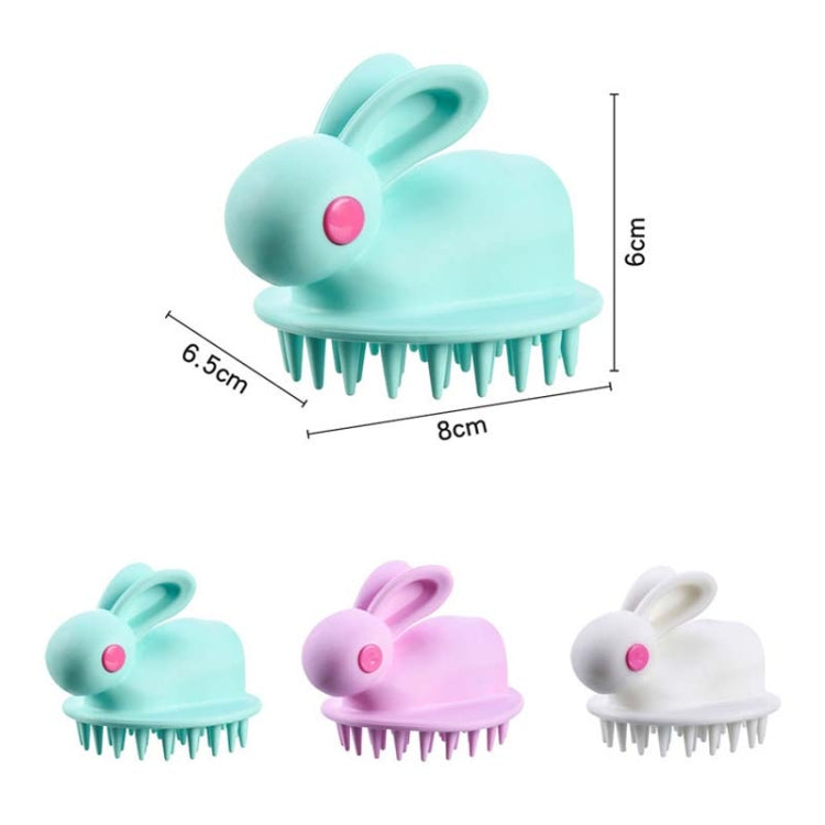 Cute Rabbit Shaped Silicone Shampoo Brush