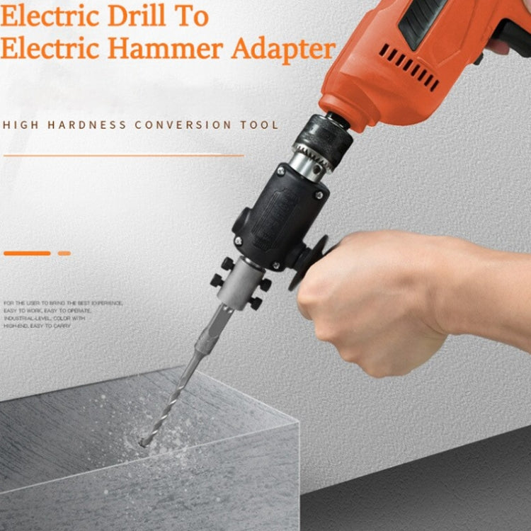 Electric Drill to Electric Hammer Conversion Head Electric Hammer Modification Accessories