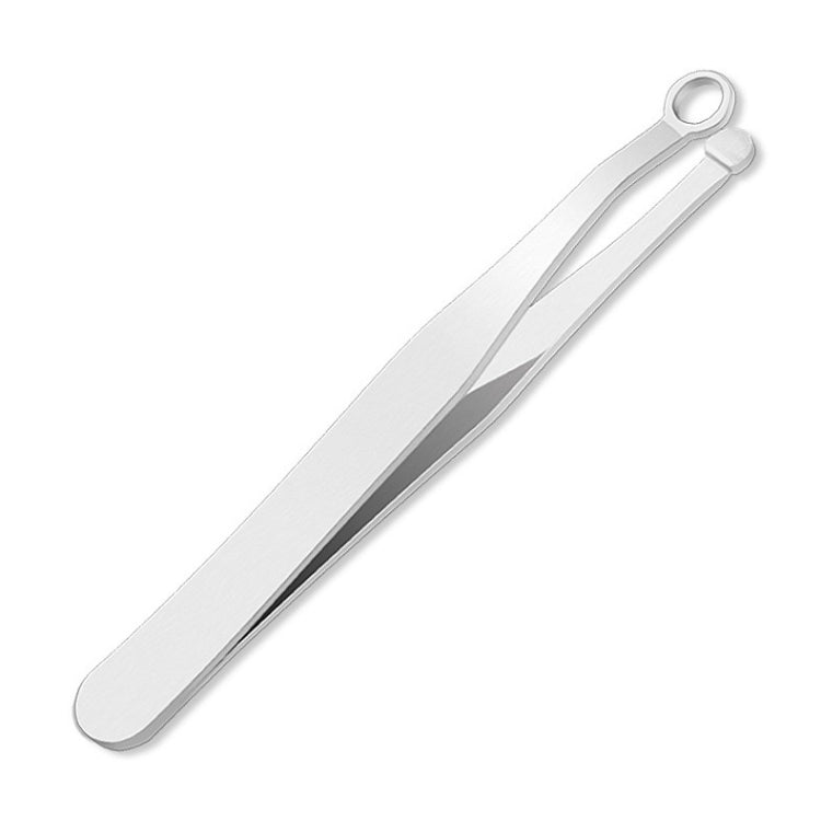 2 PCS Stainless Steel Nose Hair Clip Round Ring Nose Hair Trimmer