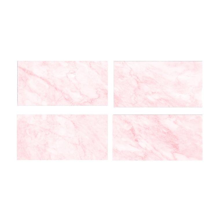 4 PCS  Crystal Film Wall Tile Sticker Imitation Marble Pattern Wall Sticker