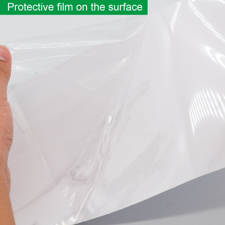 4 PCS  Crystal Film Wall Tile Sticker Imitation Marble Pattern Wall Sticker