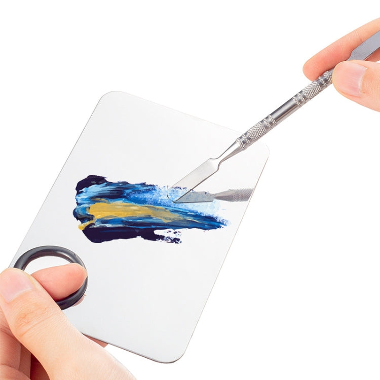 Stainless Steel Nail Makeup Palette With Toning Stick, Specification: Butterfly