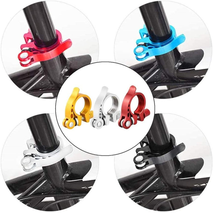 5 PCS Bicycle Accessories Quick Release Clip Road Bike Seatpost Clamp