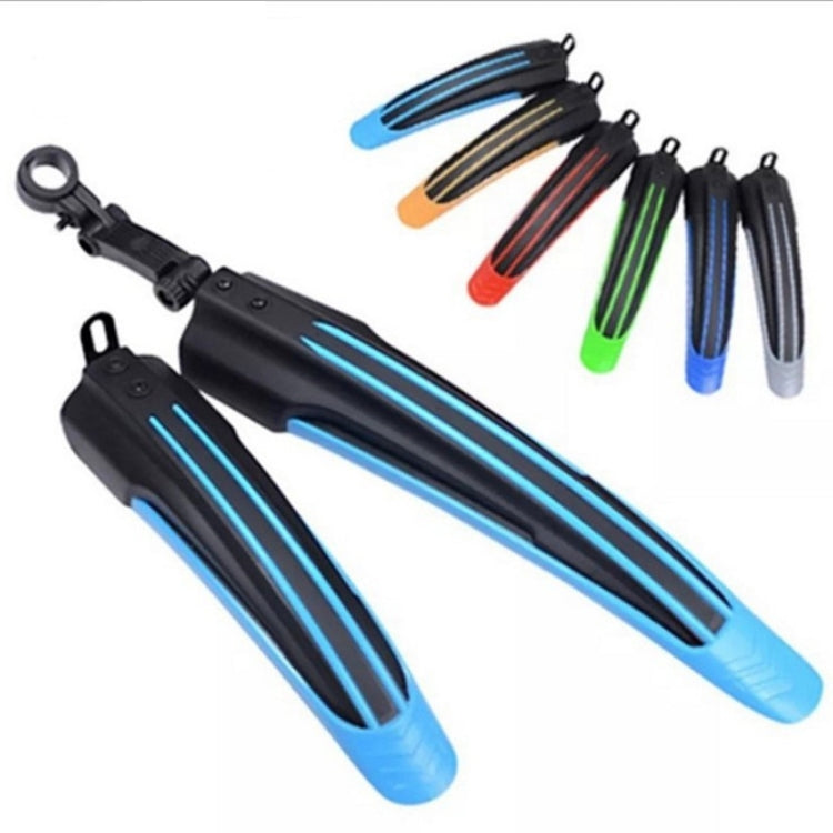1 Set  Dual Color Bicycle Mudguard Mountain Bike Fenders Set