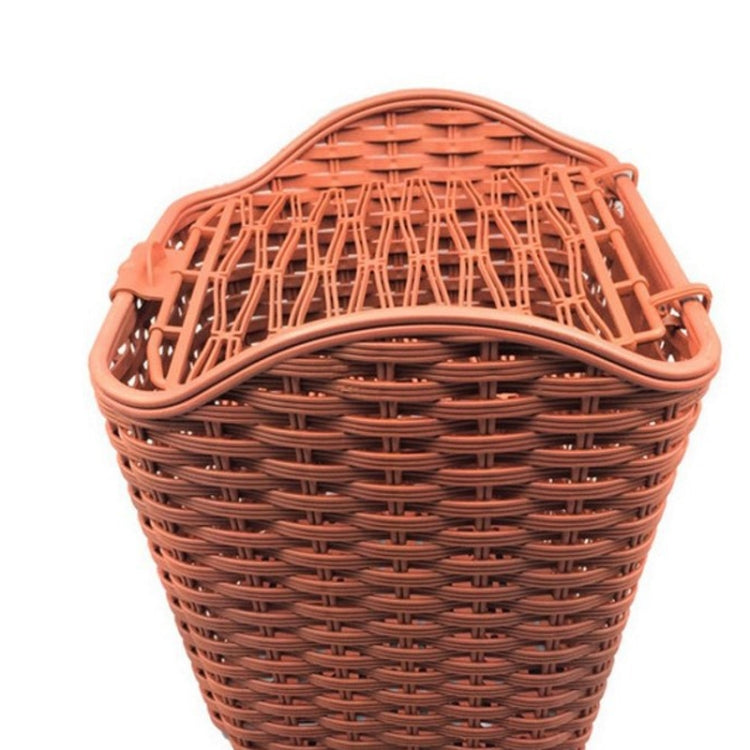 Bicycle Waterproof Basket with Cover Front Handlebar Bike Basket