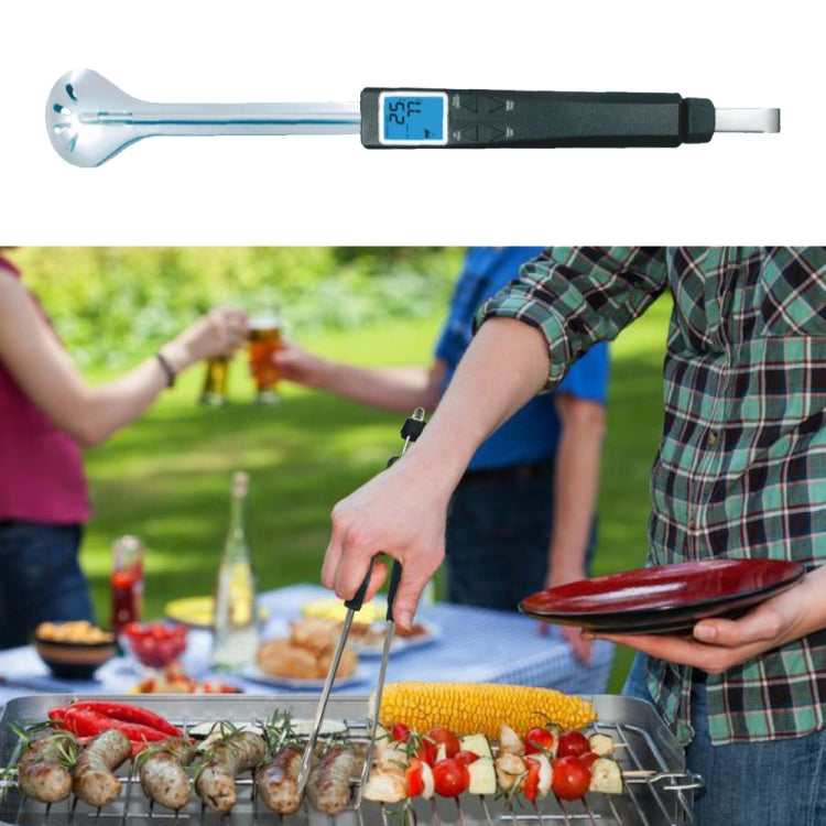 HD916 Multifunctional Stainless Steel Food Thermometer with Clip Function