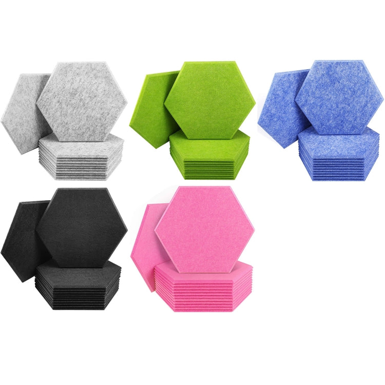 Hexagonal Color Decorative Acoustic Panels, Random Color Delivery