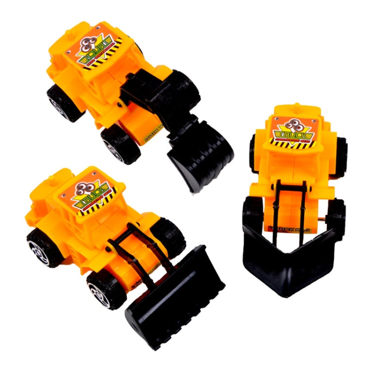 6pcs /Set Cake Decorative Baking Engineering Vehicle Toy