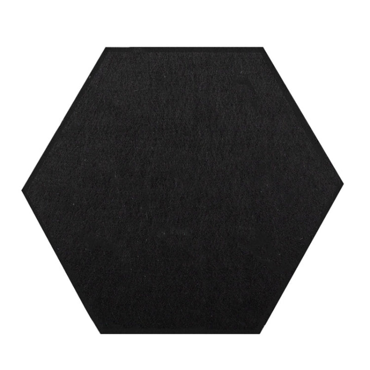 Polyester Fiber Wall Decoration Sound Insulation Cotton Sound Absorbing Board, Style: With Glue (Lake Blue)