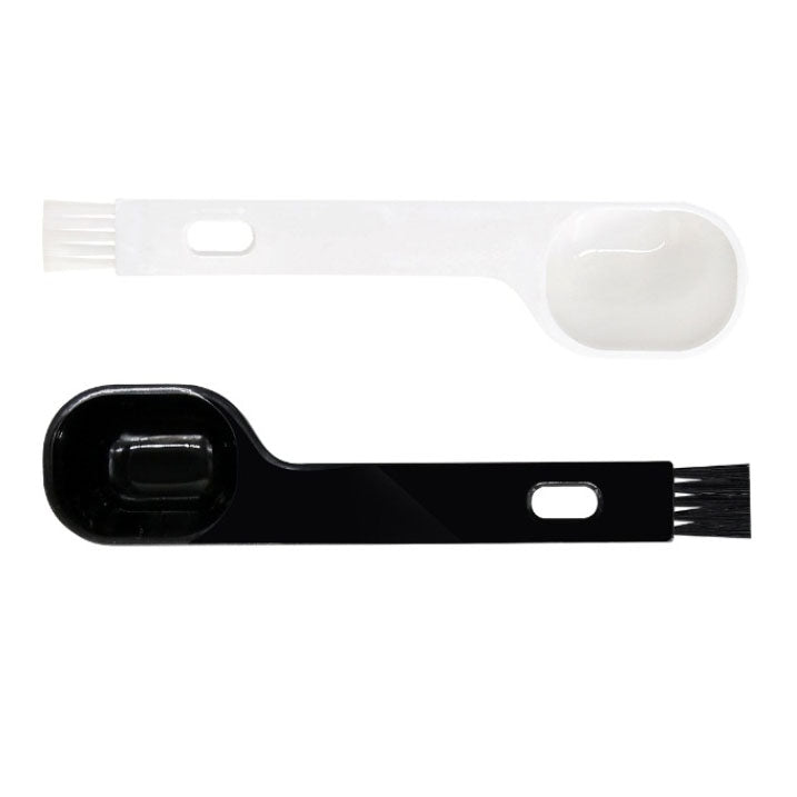 10 PCS Semi-automatic Coffee Machine Cleaning Brush Coffee Bean Spoon