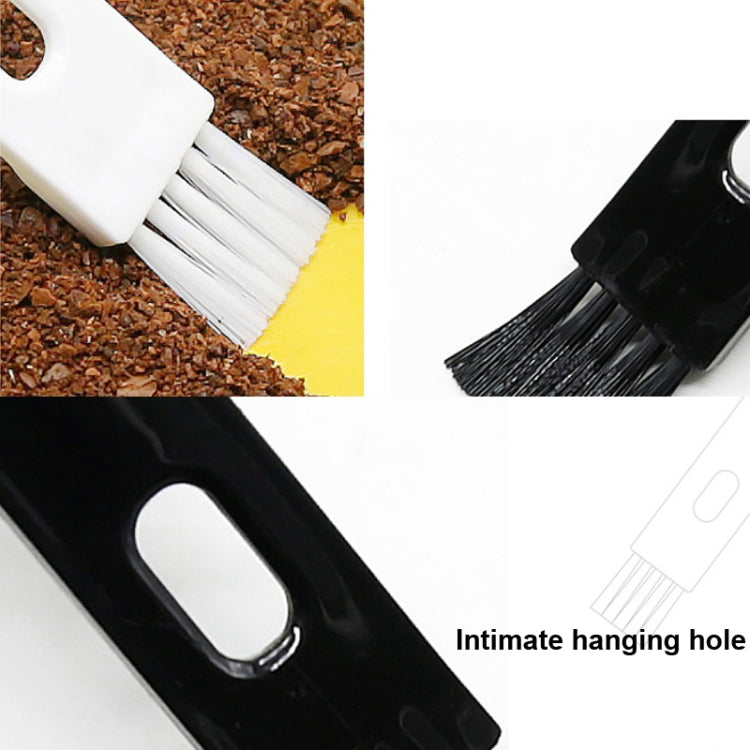 10 PCS Semi-automatic Coffee Machine Cleaning Brush Coffee Bean Spoon